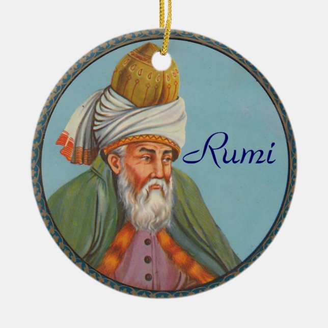 Ornamento das citações de Rumi (Frente)