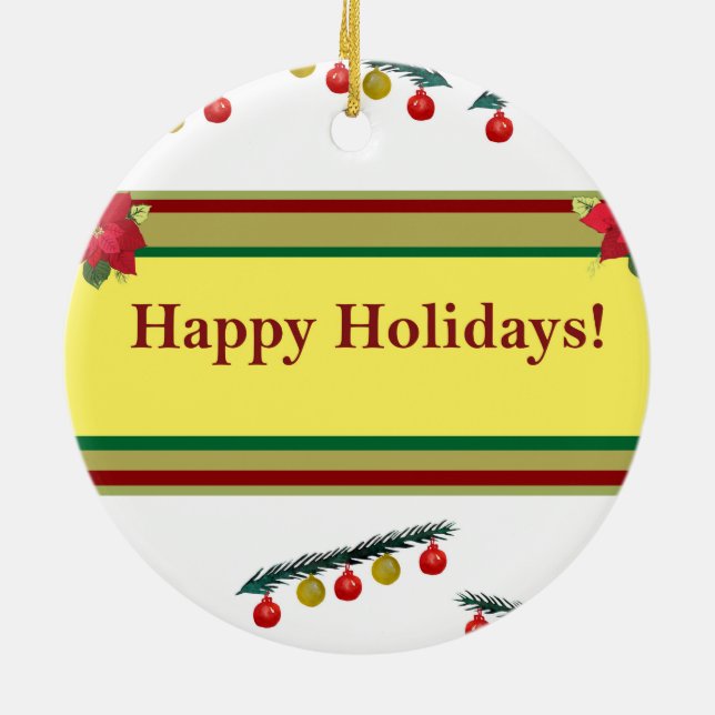 Ornamento das férias de inverno (Traseira)