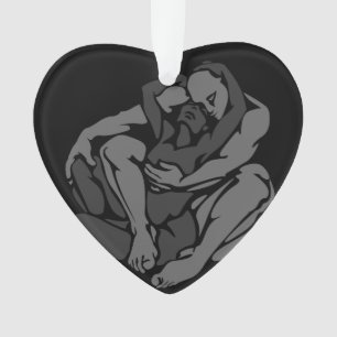 Ornamento de Abraços - Presentes de Amor Personali