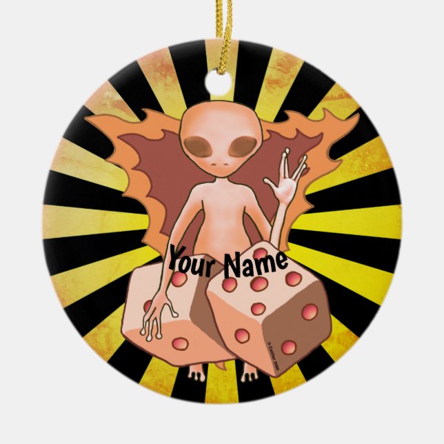 ornamento de alienígena (Frente)