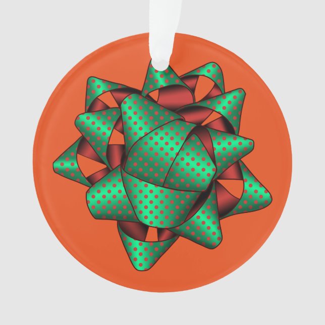 Ornamento de Arco de Natal, Personalizar (Frente)