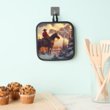 Ornamento de Árvore de Natal da Montanha do Canadá