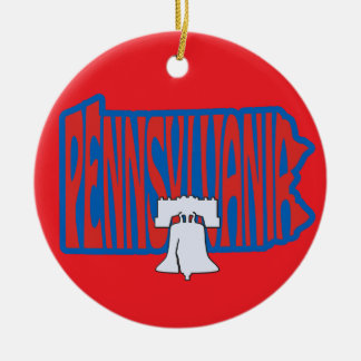 Ornamento de Árvore de Natal da Pensilvânia Libert