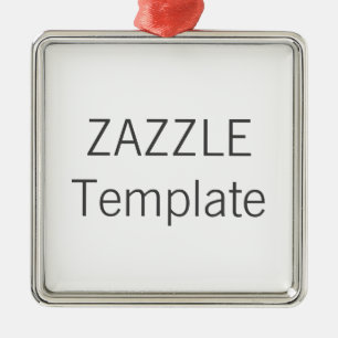 Ornamento de Árvore de Natal SQUARE Premium Person