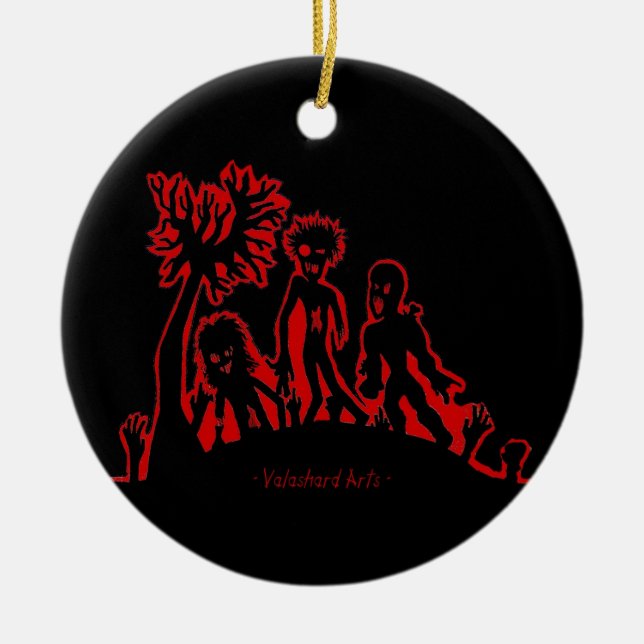 Ornamento de aumentação dos zombis (Frente)