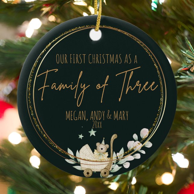 Ornamento de Azeitona Familiar (Criador carregado)