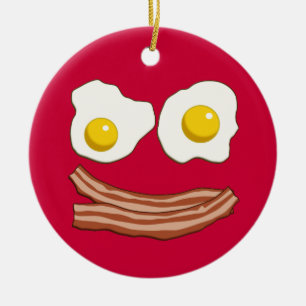 Ornamento de Bacon e Ovos