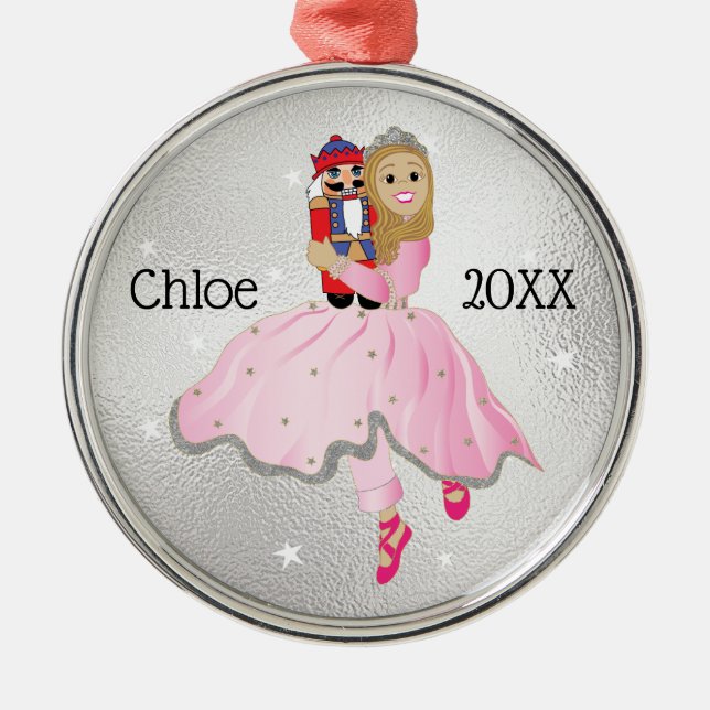 Ornamento de Balé de Noz-Cacker de Natal (Frente)