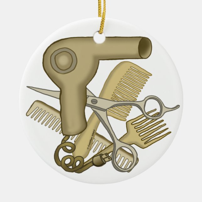 ornamento de Beauticista (Frente)