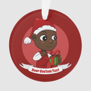 Ornamento de bebê de Natal bonito