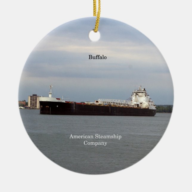 ornamento de búfalo (Frente)