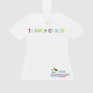 Ornamento de Camisetas CDKL5