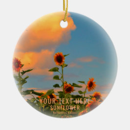 ORNAMENTO DE CERÂMICA ひまわり
