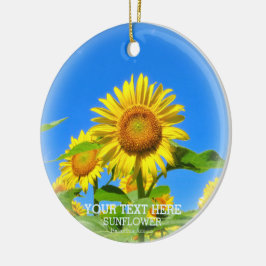 ORNAMENTO DE CERÂMICA ひまわり