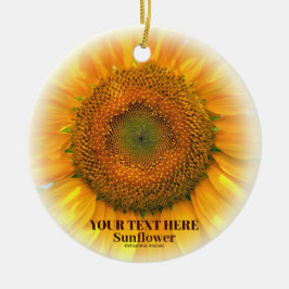 ORNAMENTO DE CERÂMICA ひまわり