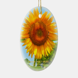 ORNAMENTO DE CERÂMICA ひまわり