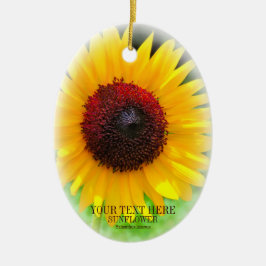 ORNAMENTO DE CERÂMICA ひまわり