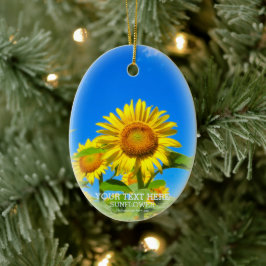 ORNAMENTO DE CERÂMICA ひまわり 