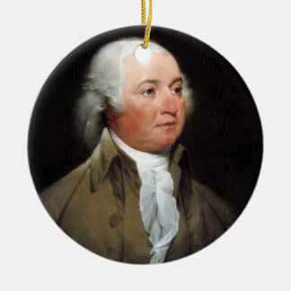 Ornamento De Cerâmica 02 John Adams