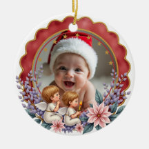 1º Natal Anjo do Primeiro Noel 2 lados