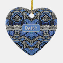 1920 Art Deco Blue & Silver miçanga - adicionar no