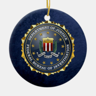 Ornamento De Cerâmica [200] FBI Special Edition