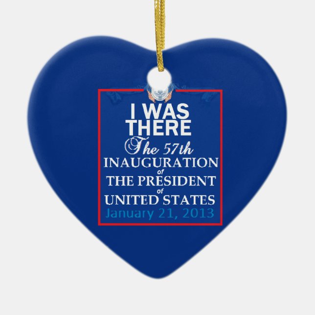 Ornamento De Cerâmica 2013 inaugural (Frente)