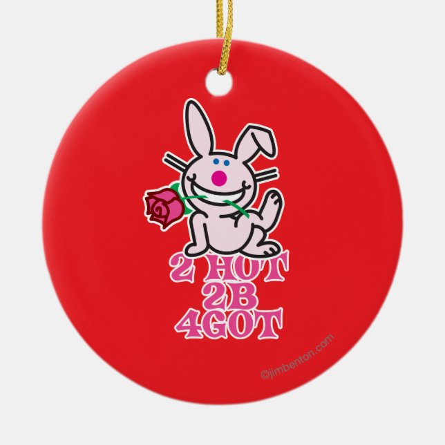 Ornamento De Cerâmica 2 quente (Frente)