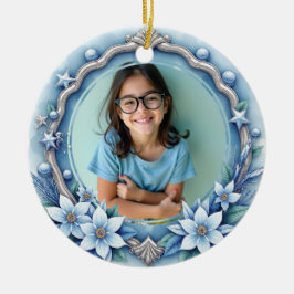 Ornamento De Cerâmica 2 sided Memorial 