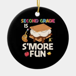 Ornamento De Cerâmica 2nd Grade Teacher Second Grade Is More Fun