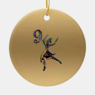 Ornamento De Cerâmica 9o & 10o xmas do dia, bywhacky,