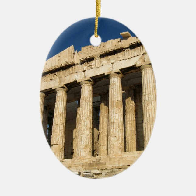 Ornamento De Cerâmica A Acrópole (Frente)