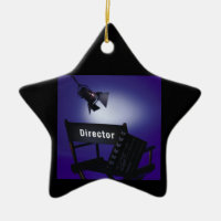A Ardósia do diretor, a cadeira & a luz do palco