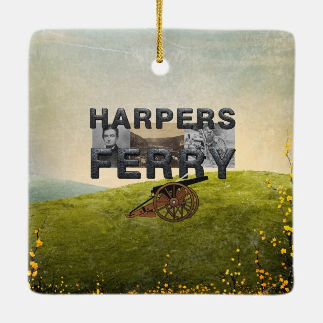 Ornamento De Cerâmica A balsa do harpista de ABH (Verso)