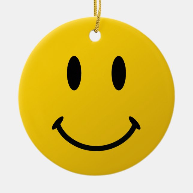 Ornamento De Cerâmica A cara original (Frente)