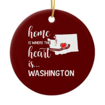 A casa de Washington é onde está o coração