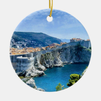 Ornamento De Cerâmica A cidade velha de Dubrovnik
