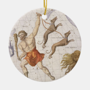 Ornamento De Cerâmica A constelação de Bootes, chapeia 20 'do atlas Coel