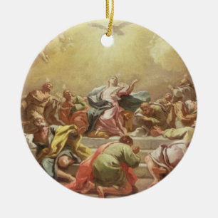 Ornamento De Cerâmica A descida do Espírito Santo