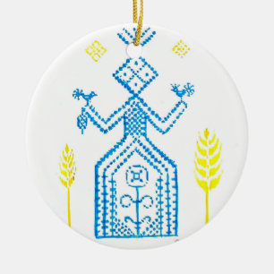 Ornamento De Cerâmica A deusa slavic Mokosh