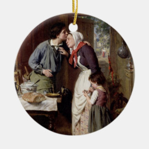 Ornamento De Cerâmica A devoção de um filho, 1868 (óleo em canvas)