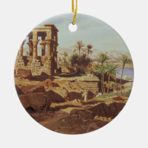 Ornamento De Cerâmica A ilha de Philae, 1866 (w/c)