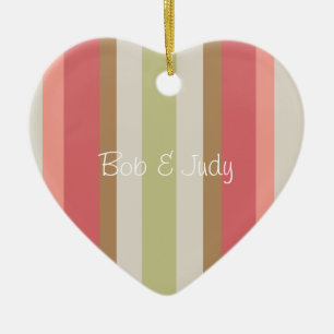 Ornamento De Cerâmica A paprika listra o teste padrão