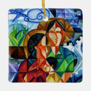 Ornamento De Cerâmica A paz de maio prevalece no artista do