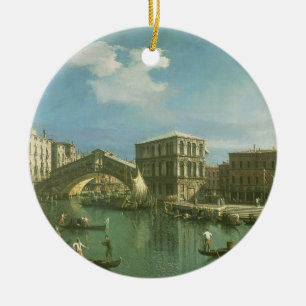 Ornamento De Cerâmica A ponte de Rialto, Veneza