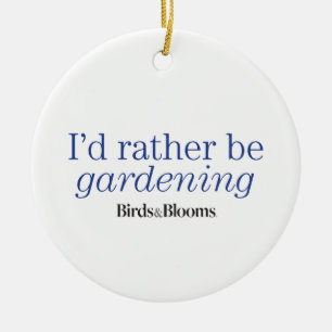 Ornamento De Cerâmica A preferencialmente esteja jardinando