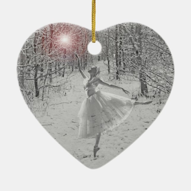 Ornamento De Cerâmica A rainha da neve (Verso)