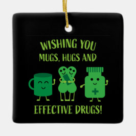 Ornamento De Cerâmica A recuperação de saúde vai ficar bem em breve