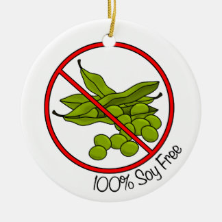 Ornamento De Cerâmica A soja 100% livra