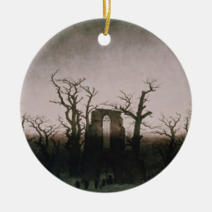Ornamento De Cerâmica Abadia na madeira de carvalho, 1810